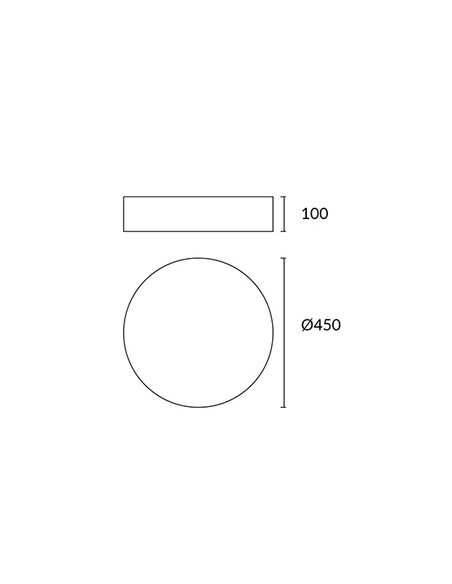 Plafón de techo Bol – Leds C4