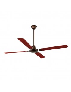 Ventilador de techo sin luz disponible en 2 acabados con 4 palas reversibles – Malvinas – Faro 2