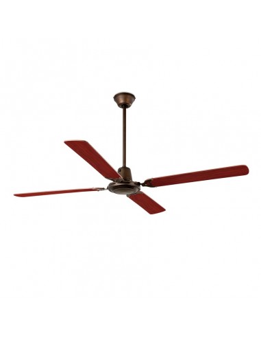 Ventilador de techo sin luz disponible en 2 acabados con 4 palas reversibles – Malvinas – Faro