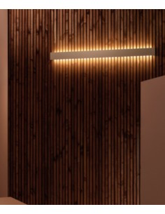 Fino wall light – Leds C4 - Minimalist rectangular light, LED 2700K, Lengt: 54 or 104 cm