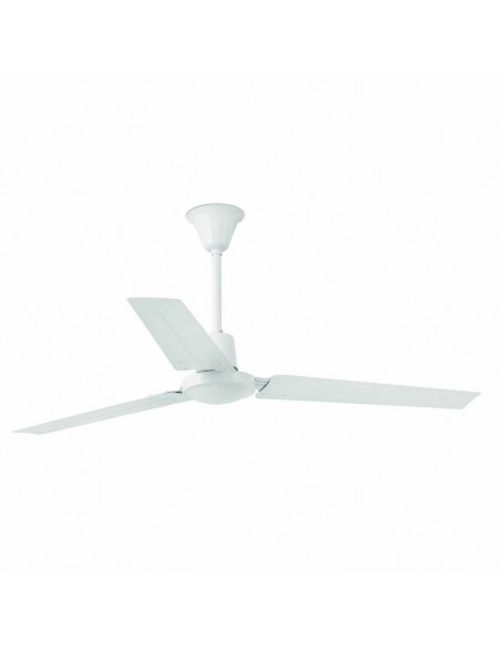 Ventilador de techo sin luz disponible en 2 acabados con 5 velocidades regulables – Indus – Faro