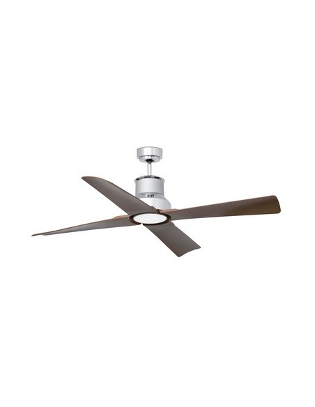 Ventilador de techo disponible en 2 acabados con o sin luz IP44 y mando a distancia – Winche – Faro