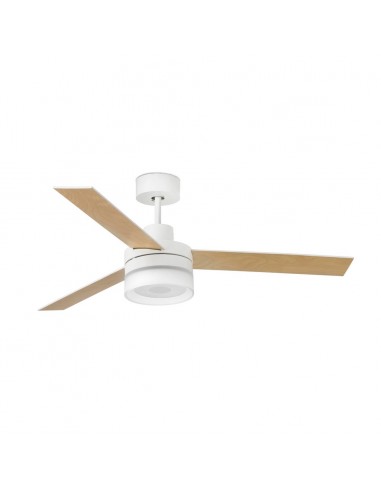 Ventilador de techo LED acabado blanco con altavoz incluido – Ice – Faro