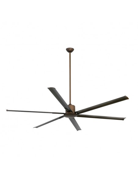 Ventilador de techo sin luz disponible en 3 acabados con mando a distancia – Andros – Faro