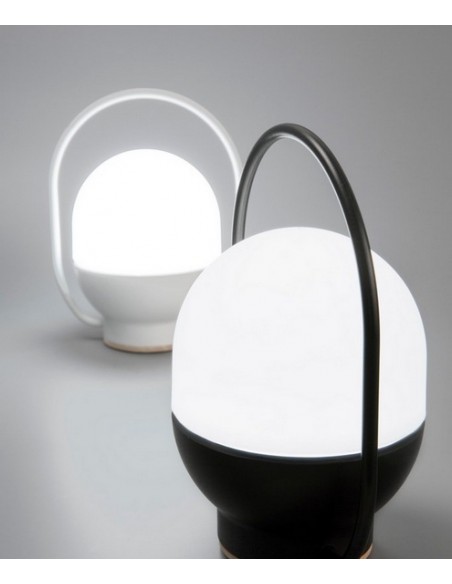 Lámpara portátil recargable LED con 3 intensidades y 2 colores - Take Away - Faro