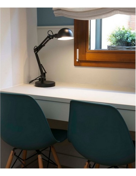 Lámpara de mesa flexible de metal en 3 acabados – Baobab – Faro