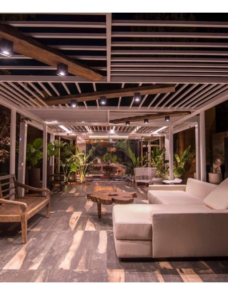 Lámpara plafón color gris oscuro – Tami – Faro