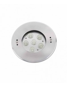 Lámpara empotrable inoxidable uso exclusivo piscinas – Edel – Faro 2