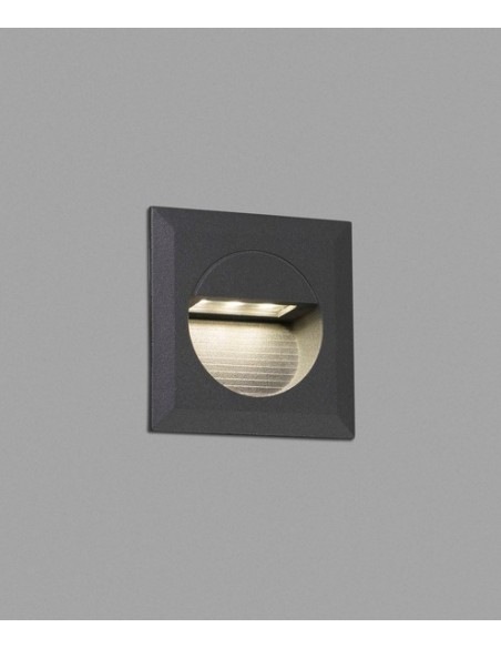 Lámpara empotrable gris oscuro – Mini Carter – Faro