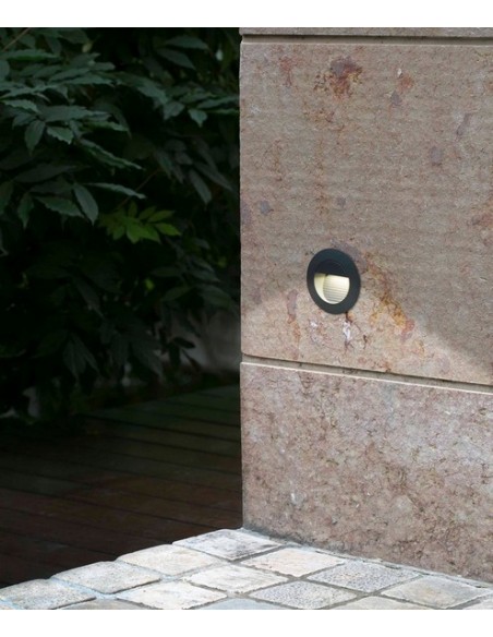 Lámpara empotrable gris oscuro – Mini Racing – Faro