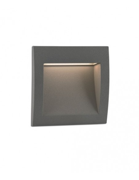 Lámpara empotrable gris oscuro – Sedna-1 – Faro