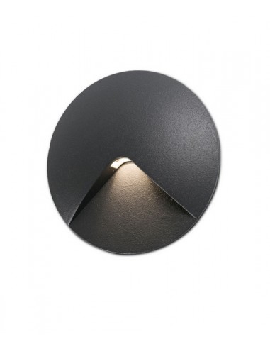 Lámpara empotrable gris oscuro – Uve – Faro