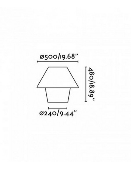 Lámpara moderna sobremesa exterior - Versus – Faro
