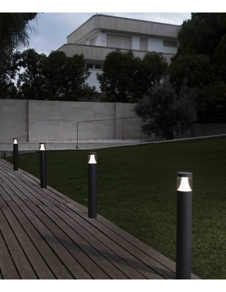 Lámpara baliza gris oscuro – Plim-1 – Faro