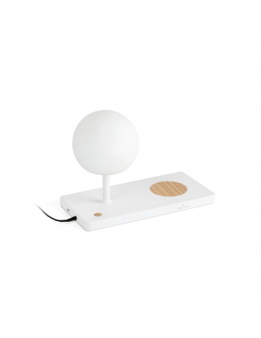 Lámpara de mesa LED SMD con cargador de móvil, USB y regulador de intensidad - Niko - Faro