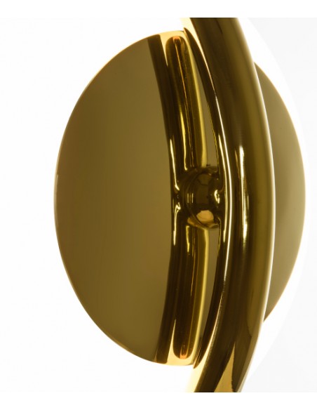 Pie de salón estructura oro y difusor de cristal – Le Vita – Faro