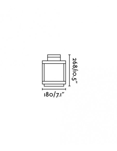 Lámpara LED portátil clásica gris oscuro – Kerala – Faro