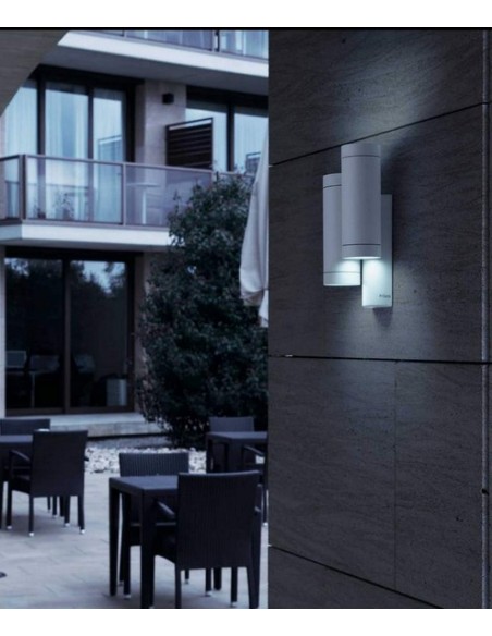 Lámpara aplique doble disponible en blanco y gris – Steps – Faro