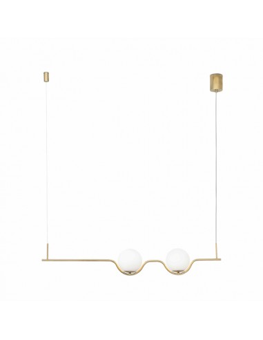 Lámpara colgante estructura acabado oro – Le Vita - Faro