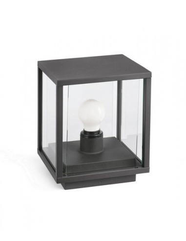 Lámpara cuadrada sobremuro gris oscuro – Nala – Faro