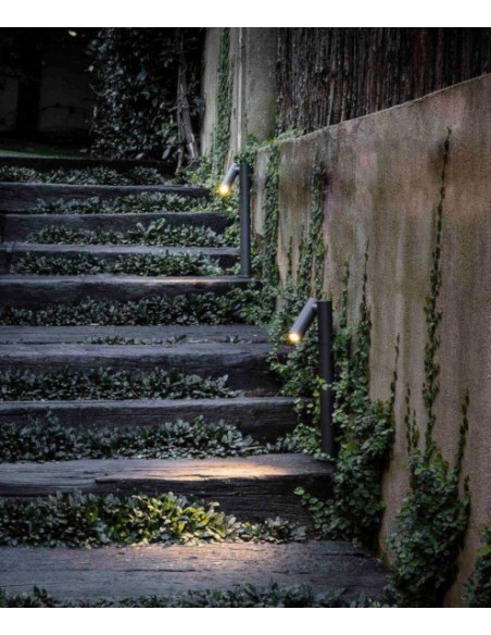 Lámpara baliza orientable gris oscuro – Spy-2 – Faro