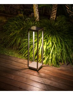 Lámpara baliza solar sensor PIR movimiento – Saura – Faro