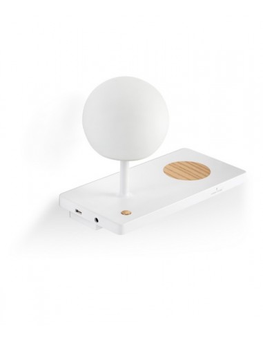 Aplique der. LED SMD con cargador de móvil, USB y regulador de intensidad - Niko - Faro