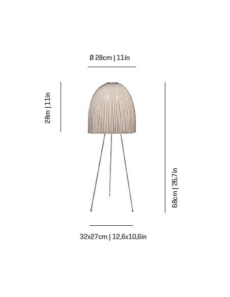 Lámpara de pie diferentes colores – Onn – Arturo Álvarez