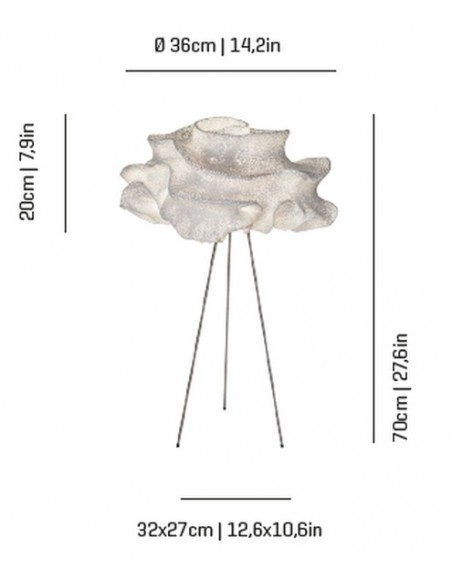 Lámpara de pie diferentes colores – Nevo – Arturo Álvarez
