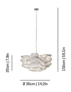 Nevo pendant lamp - A by Arturo Álvarez