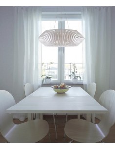 Lámpara colgante dos tamaños y colores – V – Arturo Álvarez