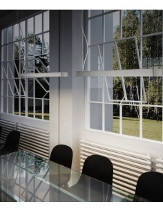 Lámpara colgante forma rectangular en 3 acabados – Prim – Pujol Iluminación