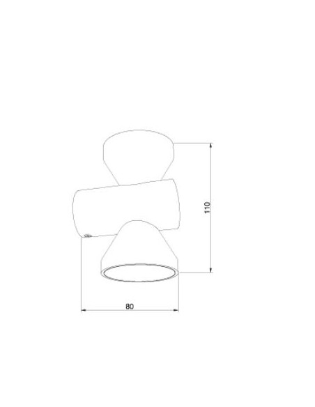 Aplique LED iluminación directa e indirecta varios colores – Key – Pujol Iluminación