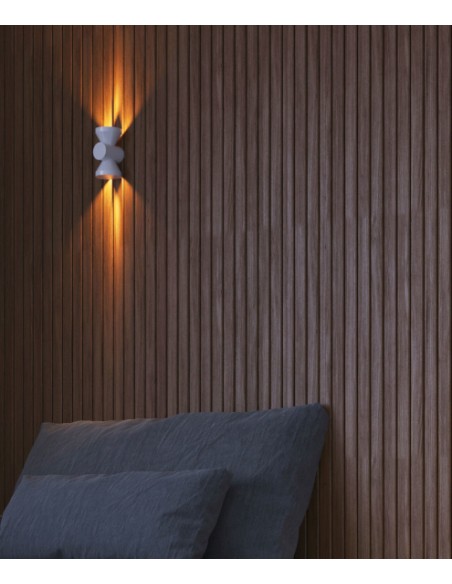 Aplique LED iluminación directa e indirecta varios colores – Key – Pujol Iluminación