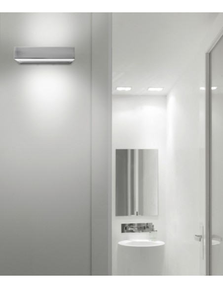 Aplique de pared LED de latón níquel mate en 7 tamaños - Apolo - Pujol Iluminación