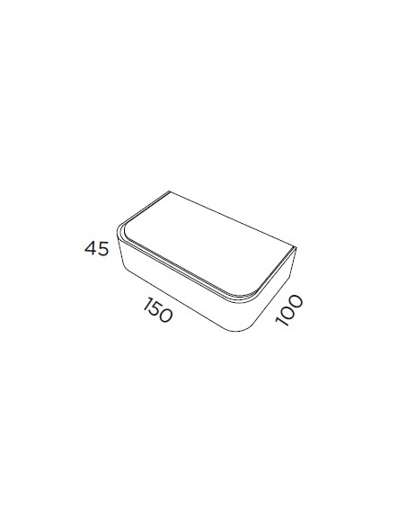 Aplique de pared moderno Arcos