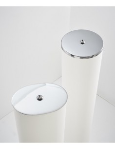 Lámpara de pie de pergamino poliester regulable 150 cm - Giravolt - Pujol Iluminación 2