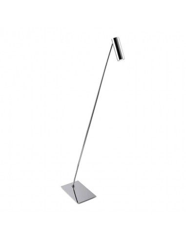 Pie de salón moderno LED en tres acabados – Tub – Pujol Iluminación