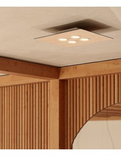 Plafón de techo cuadrado Equal 