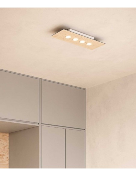 Plafón de techo rectangular Equal