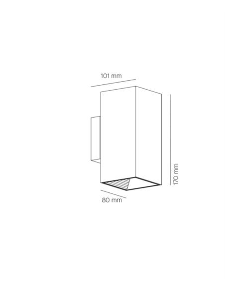Aplique de pared Dau 170 AC - Milán