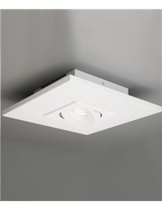 Empotrable de techo cuadrado Marc - Milán  2