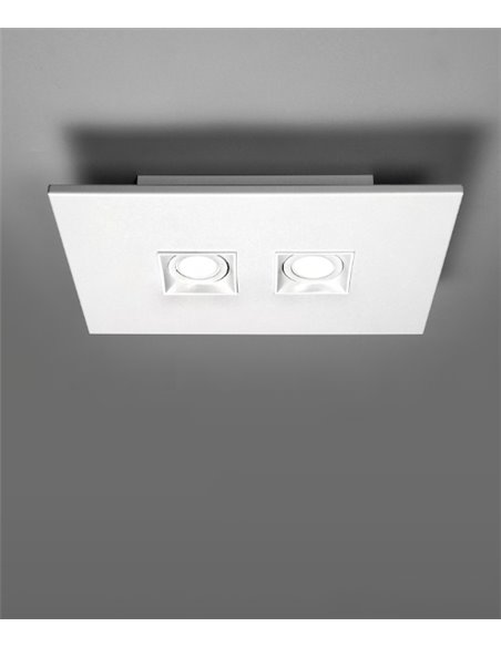 Plafón de techo 2 luces Polifemo - Milán