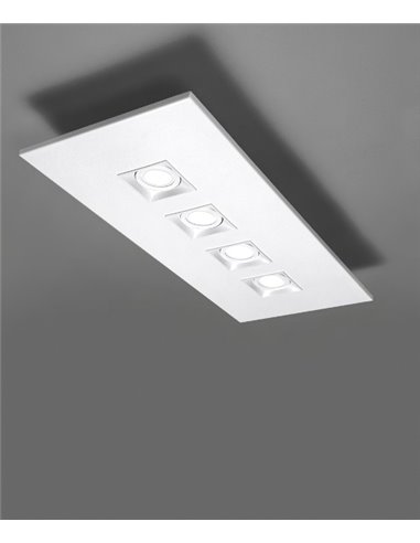Plafón de techo 4 luces Polifemo - Milán