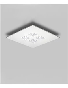 Plafón de techo cuadrado Polifemo - Milán