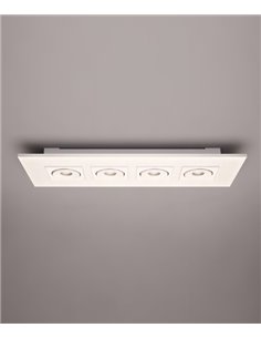 Empotrable de techo 4 luces Marc - Milán
