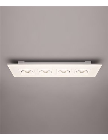 Empotrable de techo 4 luces Marc - Milán