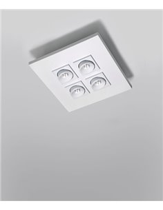 Empotrable de techo cuadrado 4 Marc - Milán