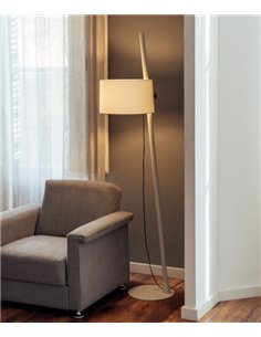 Lámpara de pie ajustable Linood - Milán