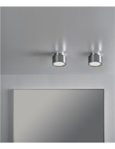 Plafón LED IP44 en tres acabados – Mini Plafon – Pujol Iluminación